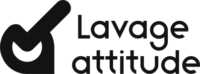 logo lavage attitude gris