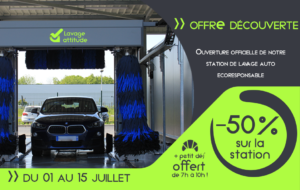 offre de lancement station de lavage auto Rouvignies - Lavage Attitude