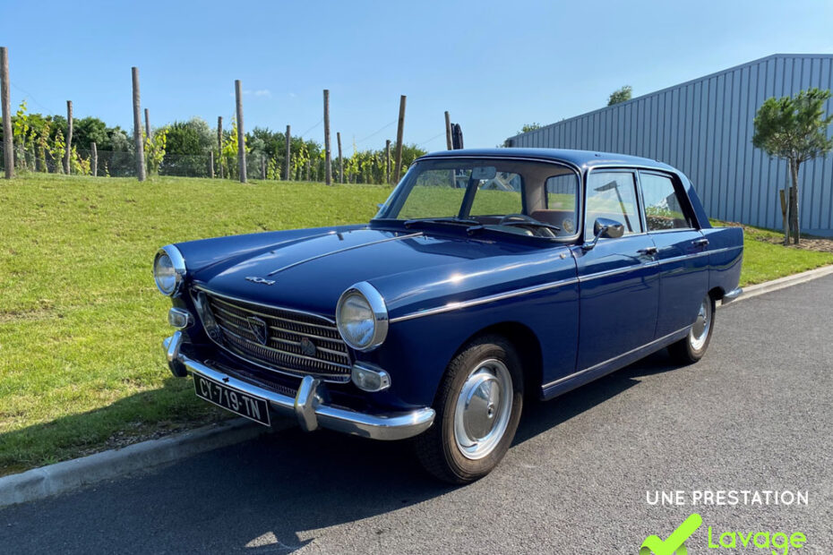 protection ceramique auto sur une peugeot 404