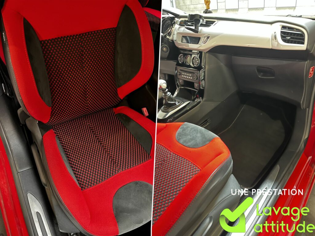 prestation à la demande - lavage intérieur - lavage attitude