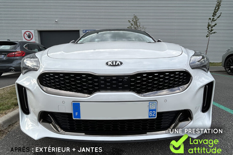 Lavage extérieur - démoustiquant + nettoyage jante - face avant