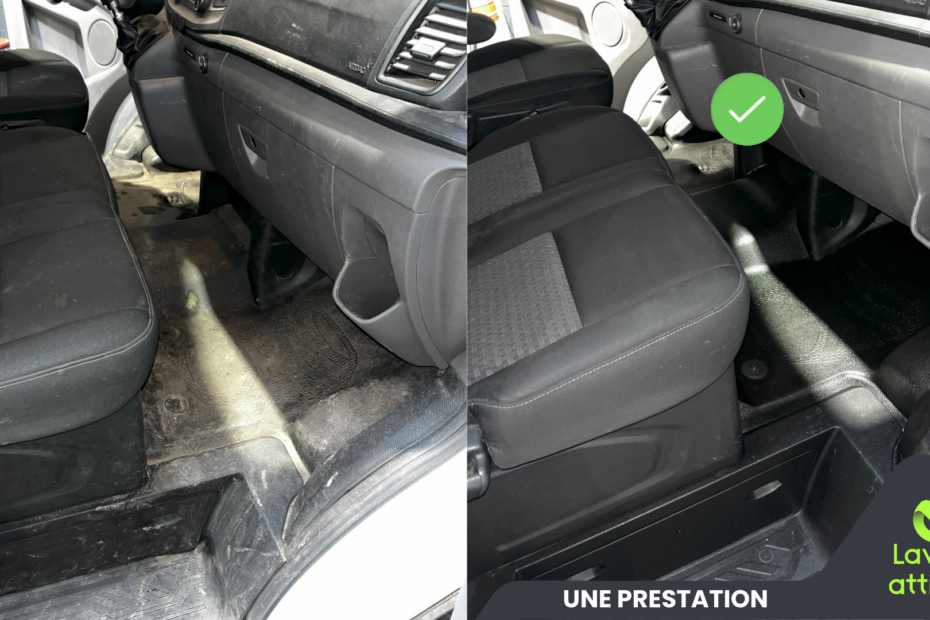 nettoyer les sieges de voiture, lavage attitude à Valenciennes