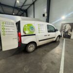 photo d'un lavage utilitaire professionnel avant d'être lavé
