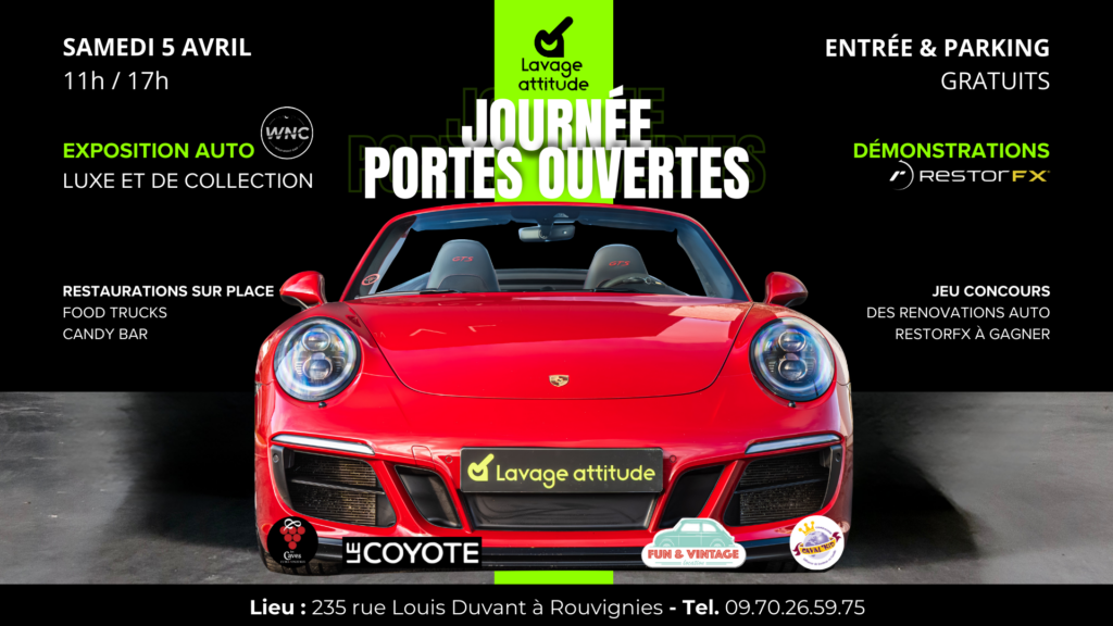 JPO Lavage Attitude - rassemblement auto
