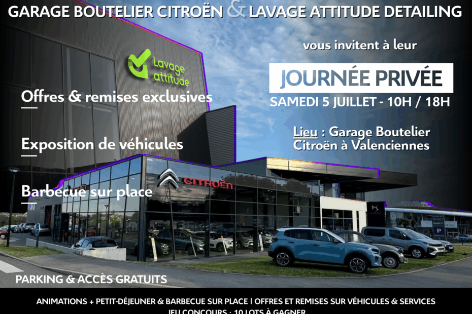 Affiche de la journée Privée Lavage Attitude