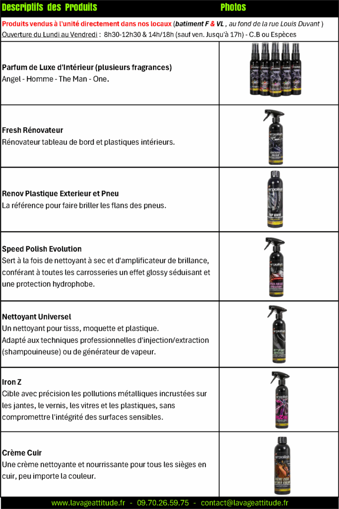 polinette - produit vendu à l'unité