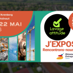 visuel d'exposition au salon made in hainaut - lavage attitude